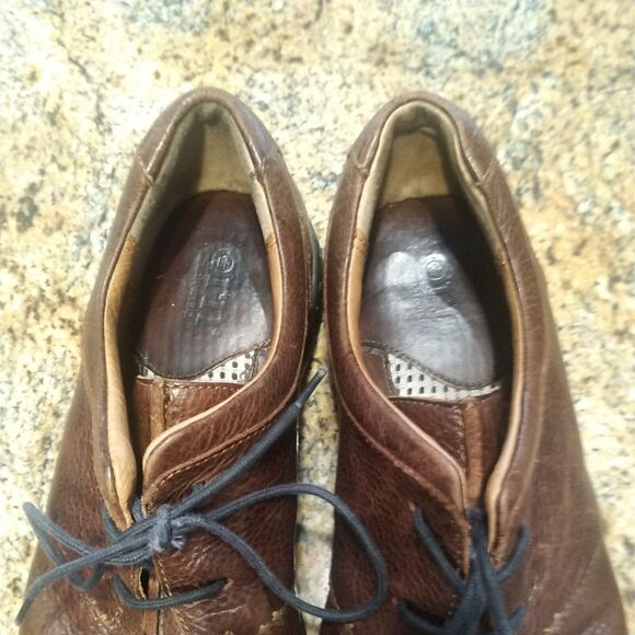 Born Men's Ridgeway Split Toe Pebbled Leather Lace Up Oxford US 13 M H 11806 - Picture 11 of 12